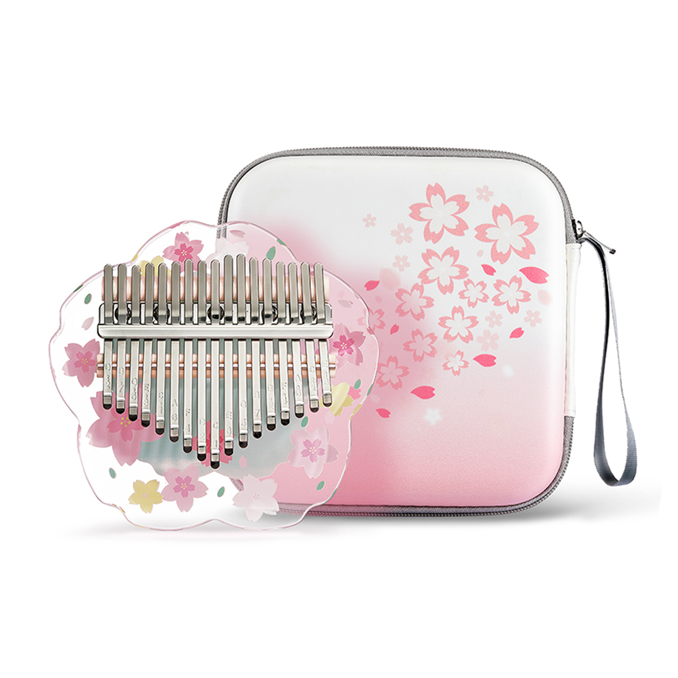 Musical Instrument Kalimba - Hluru-Kalimba واضح مع حقيبة وحجرة مسطحة
