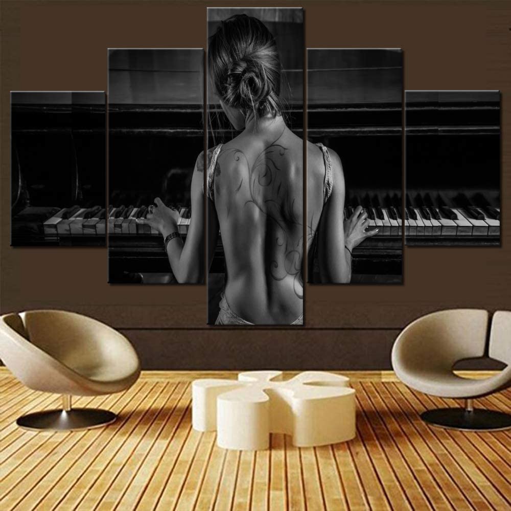 Picture Of Musical Instrument - 5 قطعة الآلات الموسيقية غير المؤطرة