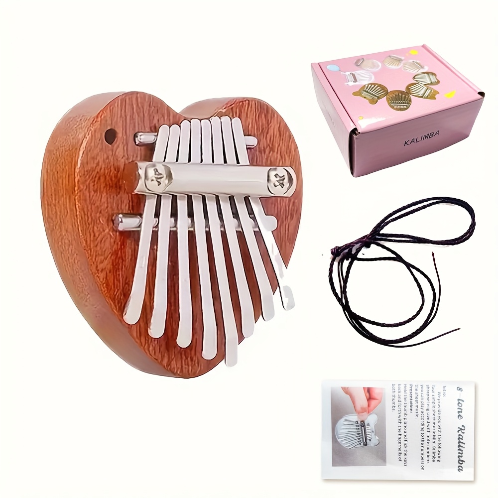 Musical Instrument Kalimba - بيانو كاليمبا خشبي صغير مكون من