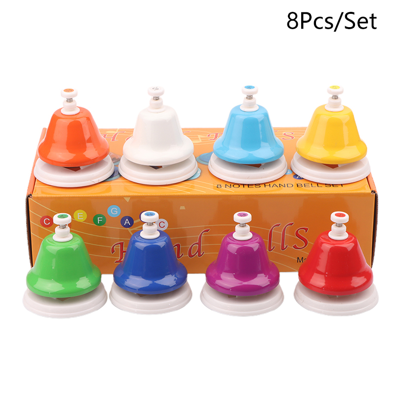 Musical Instrument For Toddlers - جرس مكتبي جديد بثمانية نغمات للأطفال
