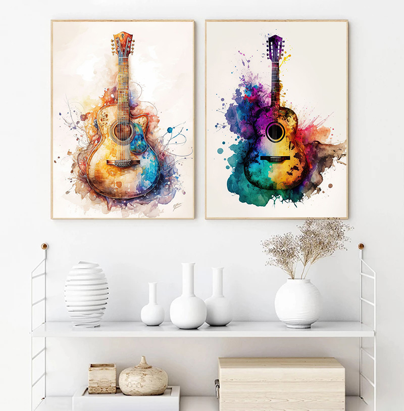 أداة عزف موسيقى الغيتار المائي - مراجعة Picture Of Musical Instrument وسعره
