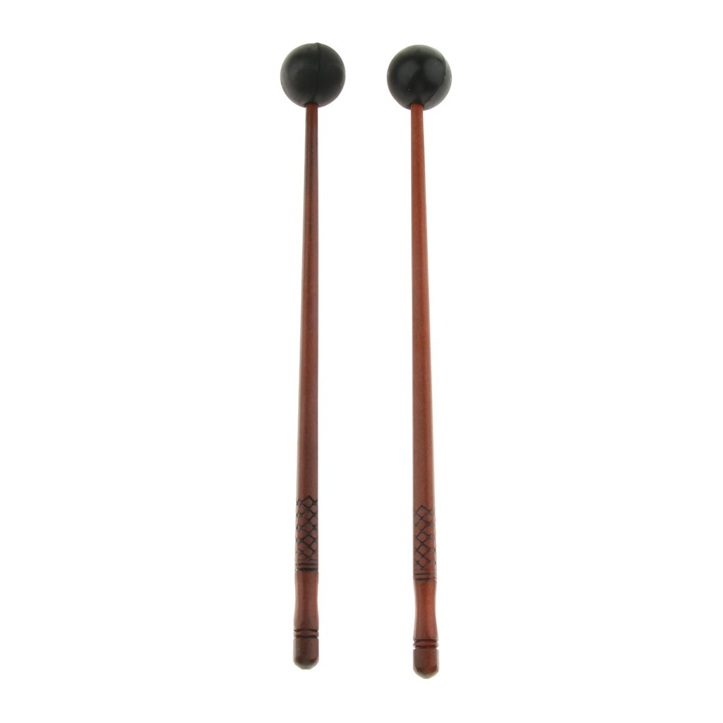 1 زوج مصقول سطح خشبي اللسان عص - مراجعة Musical Instrument Mallet وسعره