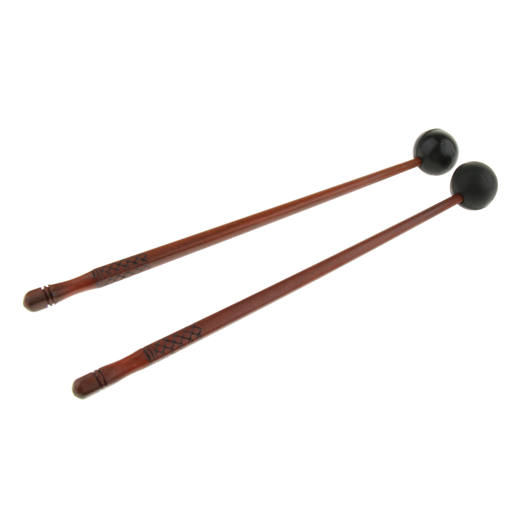 1 زوج مصقول سطح خشبي اللسان عص - مراجعة Musical Instrument Mallet وسعره
