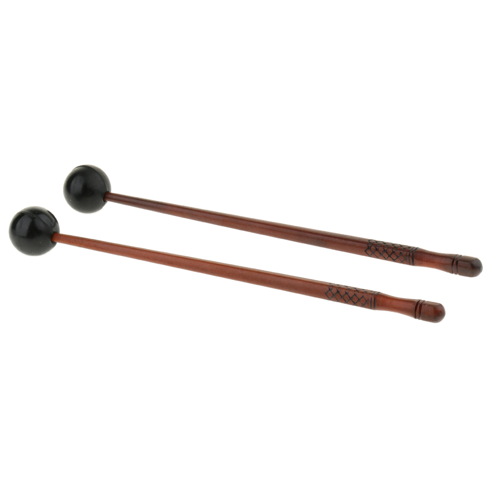 1 زوج مصقول سطح خشبي اللسان عص - مراجعة Musical Instrument Mallet وسعره