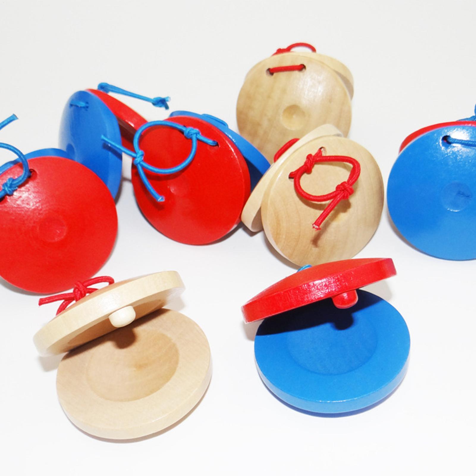كاستانيت خشبي للأطفال، آلات مو - مراجعة Musical Instrument For Toddlers وسعره