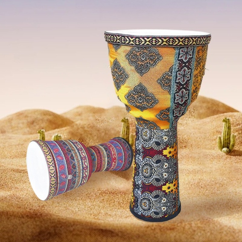 10 بوصة Djembe طبل كبير الكبار - مراجعة Musical Instrument Art وسعره