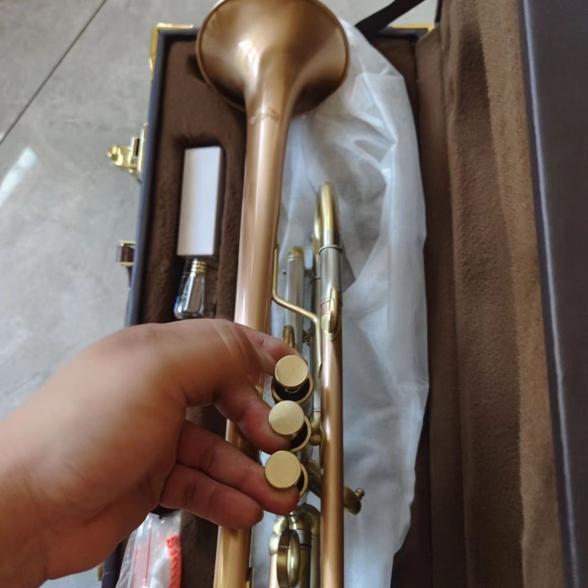 آلة موسيقية ببوق مسطح ، اختيار - مراجعة Musical Instrument Cornet وسعره