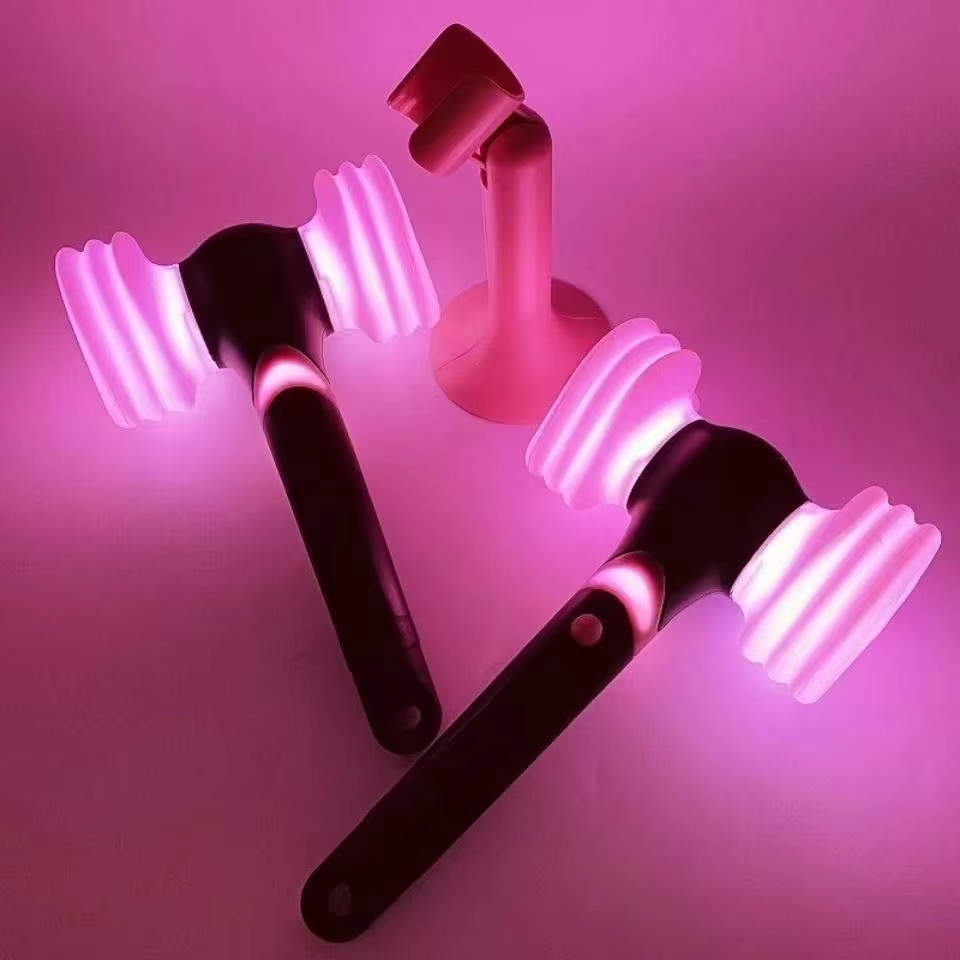 عصا إضاءة وردية لفرقة KPOP، ال - مراجعة Musical Instrument Gong وسعره
