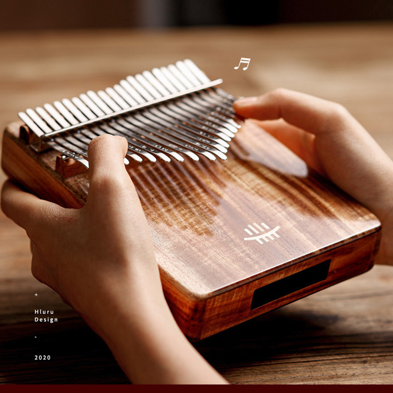 Hluru-بيانو إبهام خشبي صلب بال - مراجعة Musical Instrument Kalimba وسعره