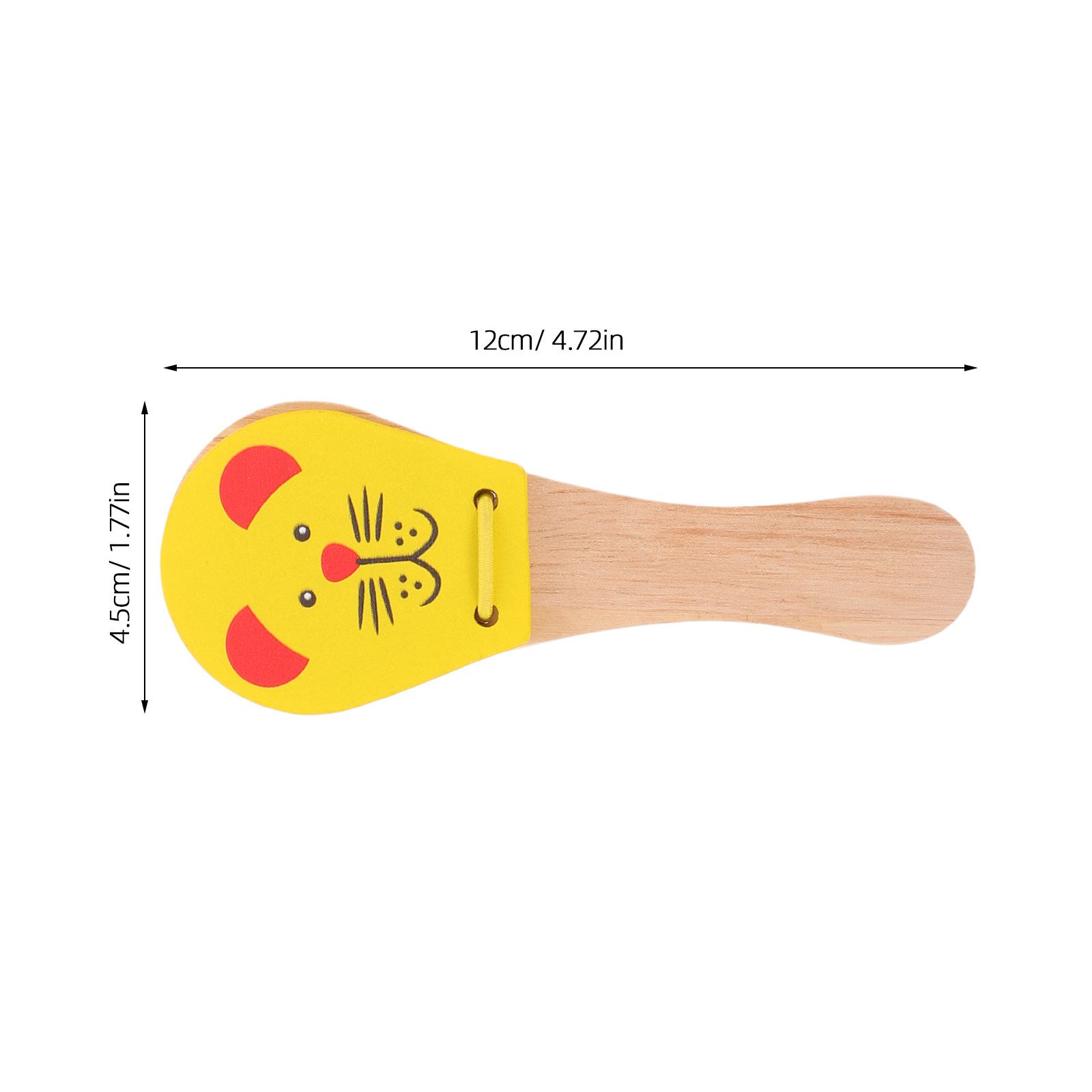 3 قطع من آلات الإيقاع الخشبية  - مراجعة Musical Instrument For Toddlers وسعره