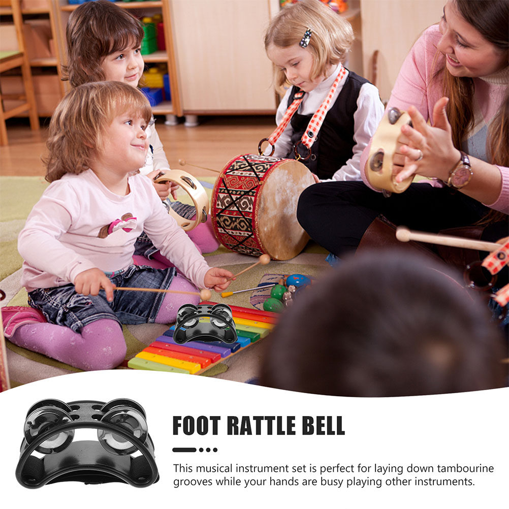 قطعتان من جرس القدم الموسيقي ل - مراجعة Musical Instrument For Toddlers وسعره