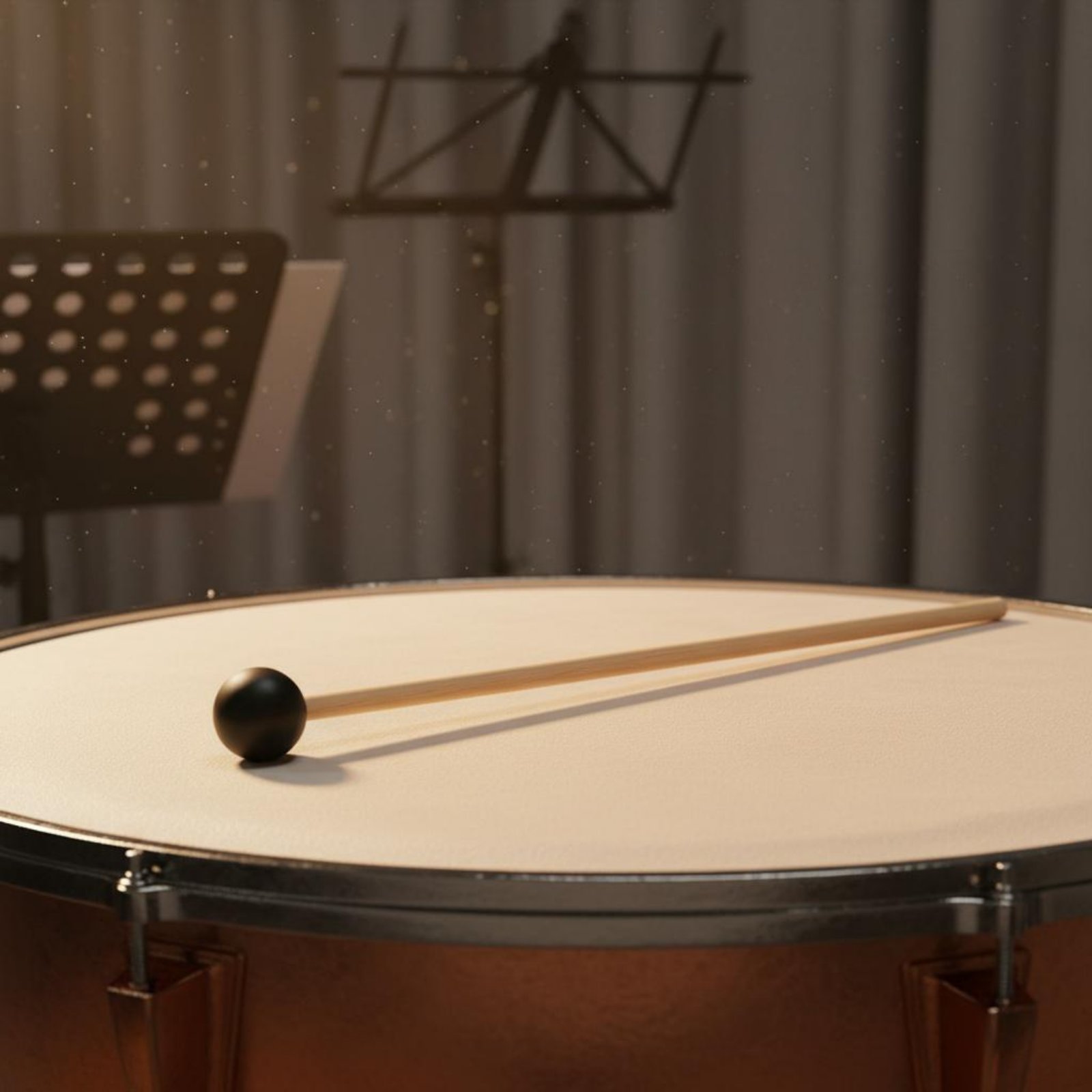 قطعتان من مطرقة الرأس السوداء  - مراجعة Musical Instrument Mallet وسعره