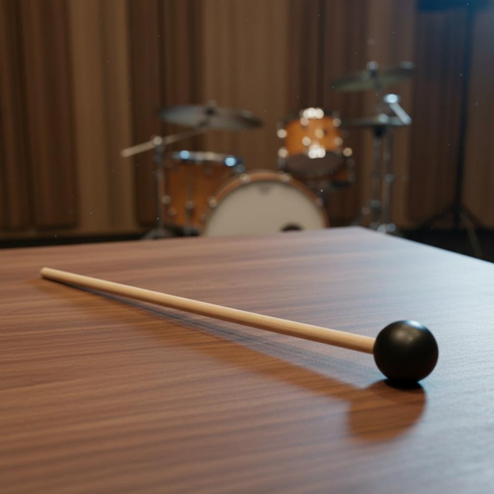 قطعتان من مطرقة الرأس السوداء  - مراجعة Musical Instrument Mallet وسعره