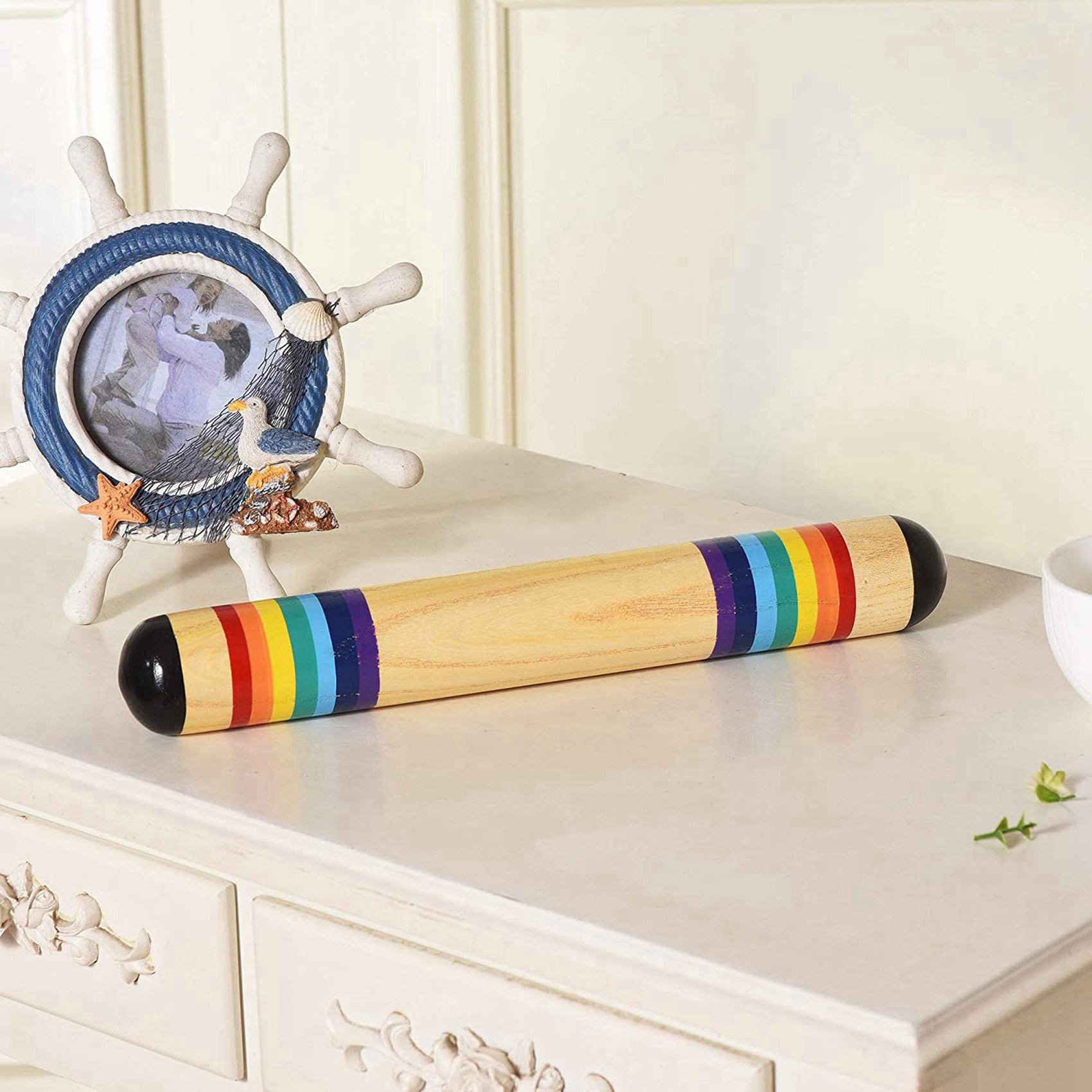 AS98-2X عصا المطر الخشبية، صان - مراجعة Musical Instrument For Toddlers وسعره