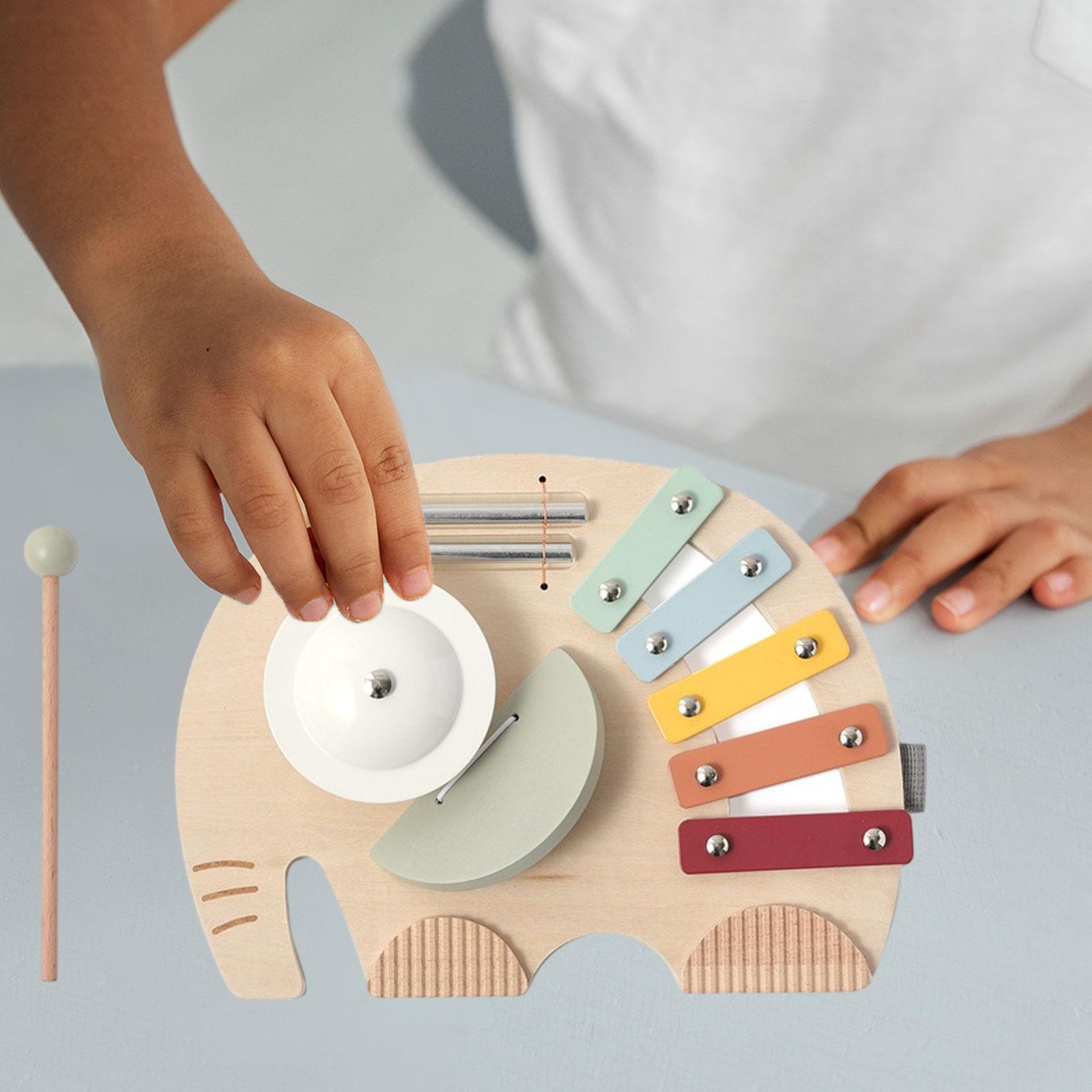آلة زايلوفون خشبية بخمسة نغمات - مراجعة Musical Instrument For Toddlers وسعره