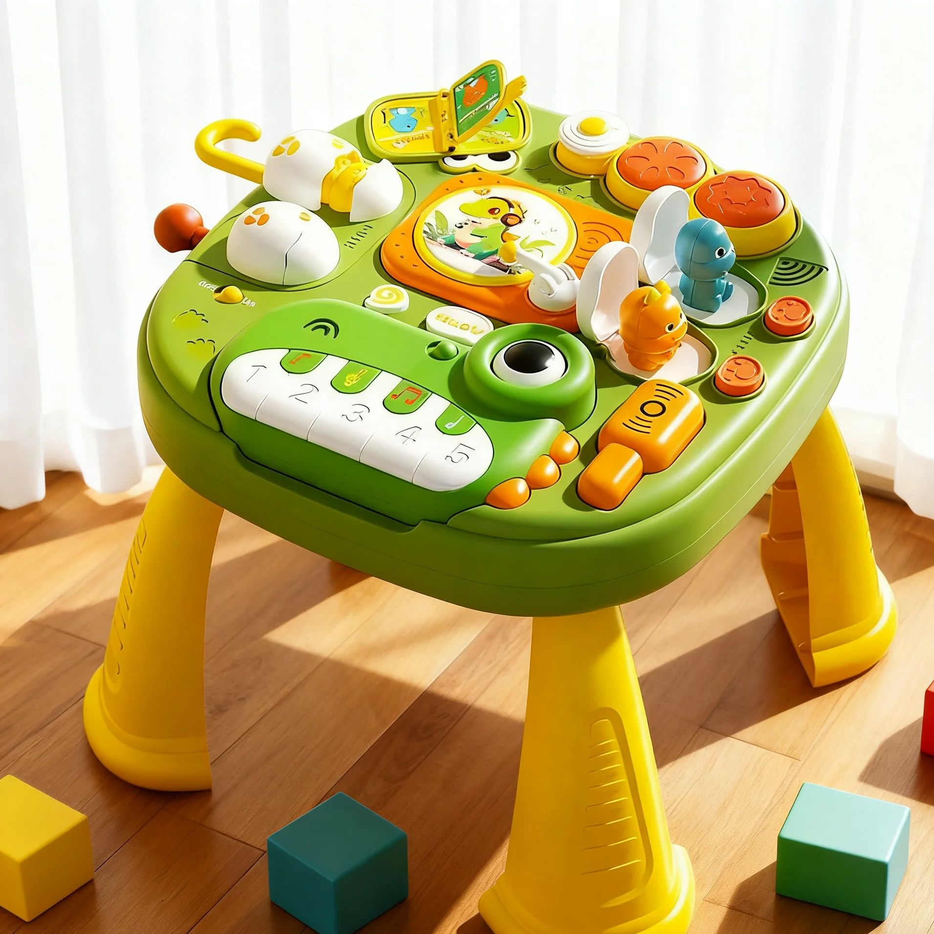 طاولة الموسيقى ألعاب الأطفال ل - مراجعة Musical Instrument For Toddlers وسعره
